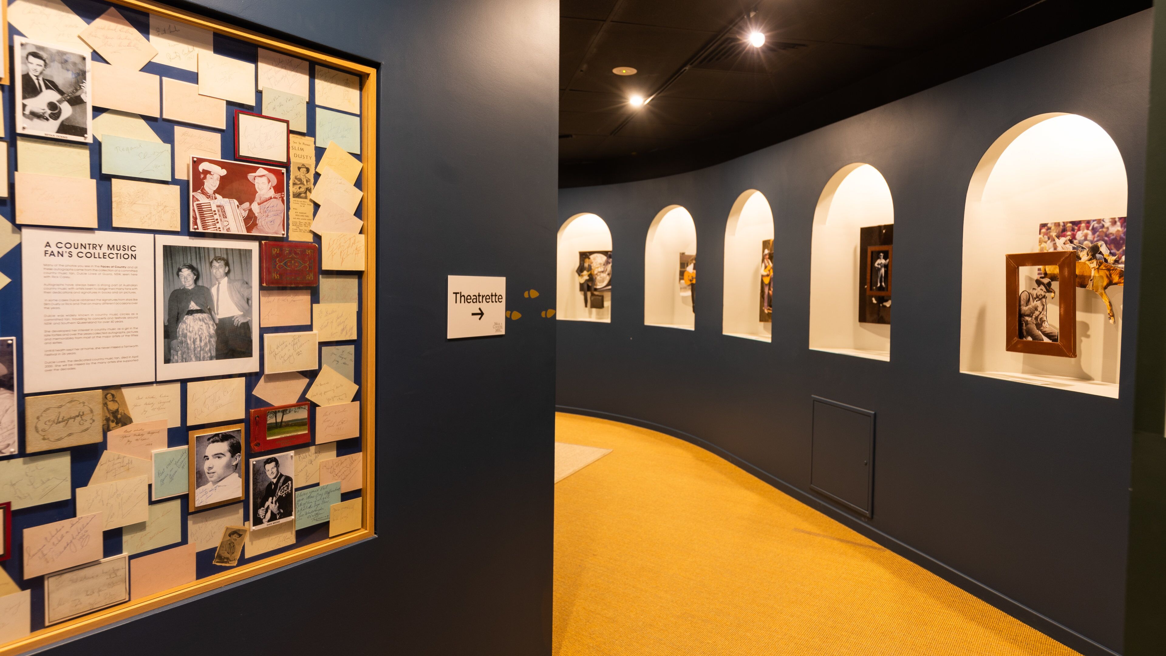 Australian Country Music Hall of Fame which includes interior views