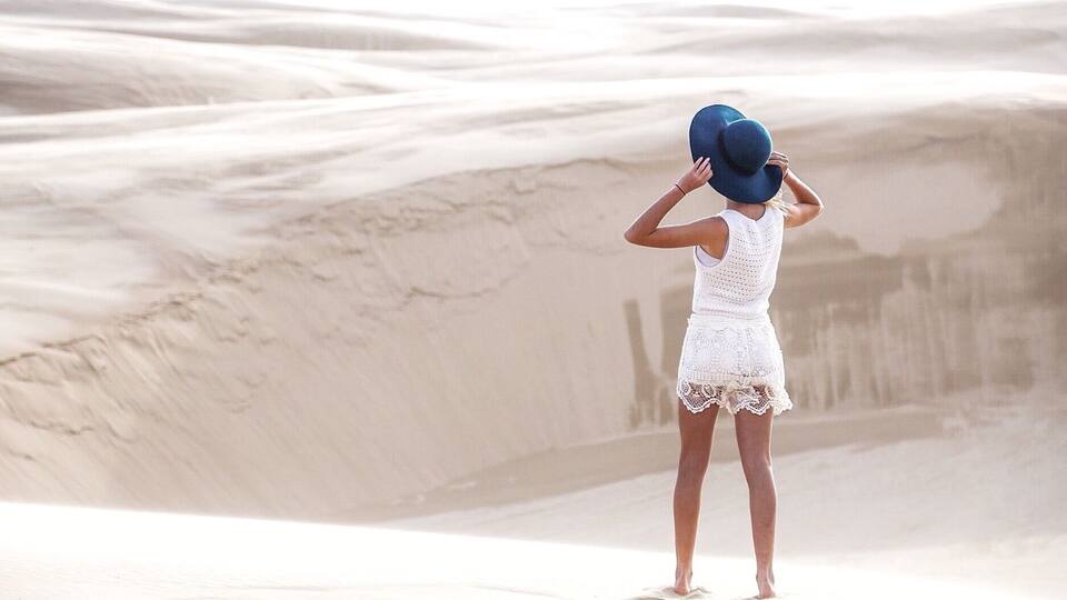 Stockton sand dunes from the entrance at Birubi Beach with 4wd Tours r Us! These dunes are jump amazing! You can even ride camels in there!