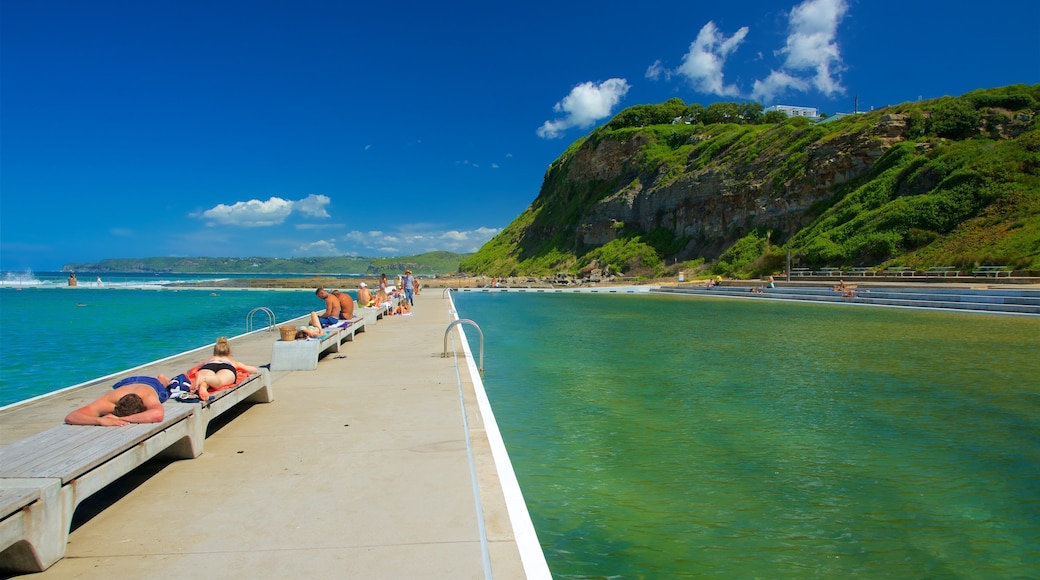 Merewether Ocean Baths featuring a pool