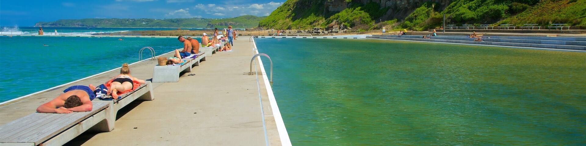 Merewether Ocean Baths featuring a pool