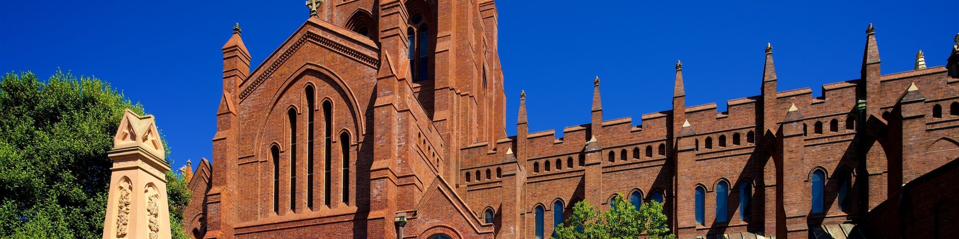 Christ Church Cathedral montrant patrimoine architectural et église ou cathédrale