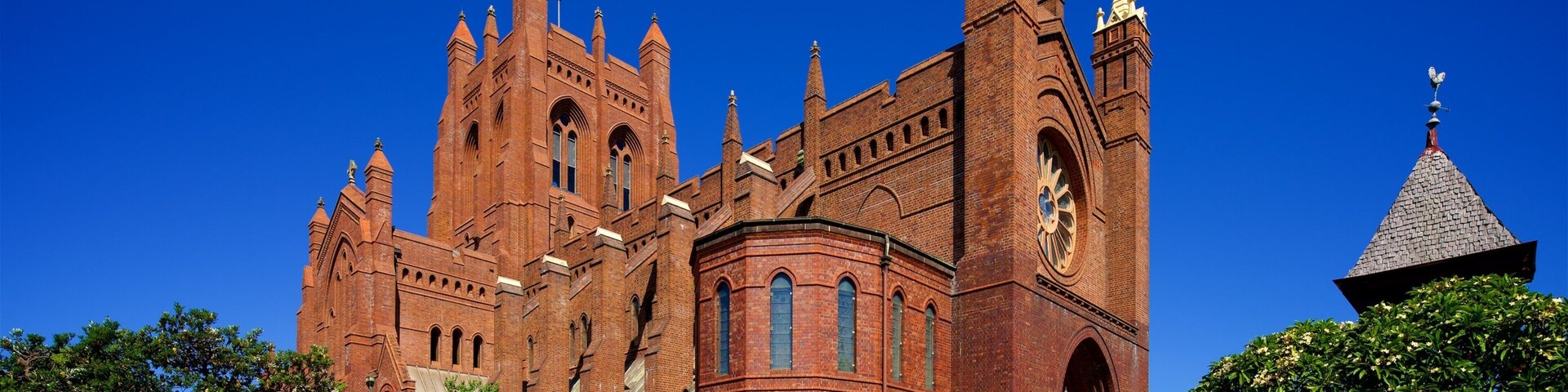 Newcastle mostrando uma igreja ou catedral