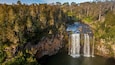 Dangar Falls featuring a river or creek and a waterfall