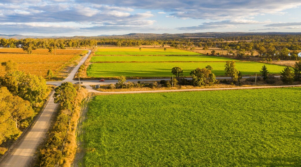 The Granite Belt featuring landscape views and farmland