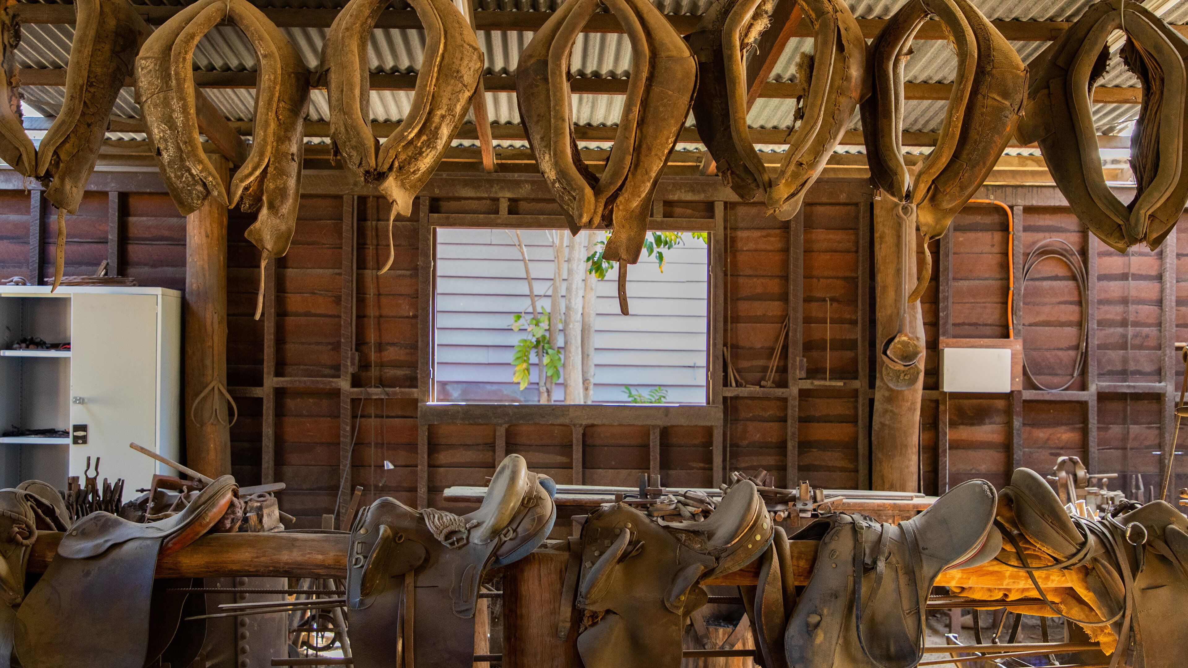 Rockhampton Heritage Village showing heritage elements