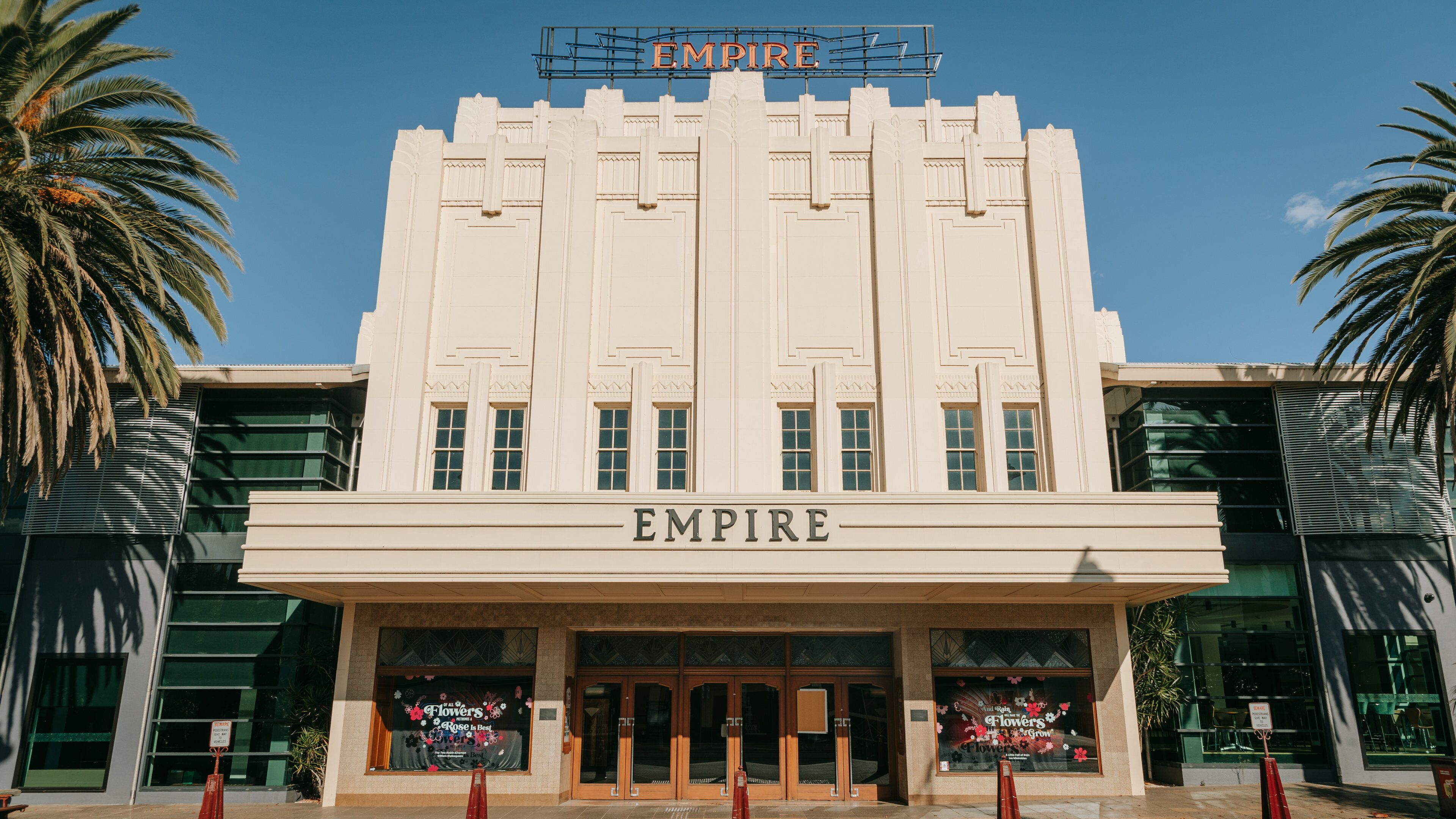 Empire Theatre showing signage