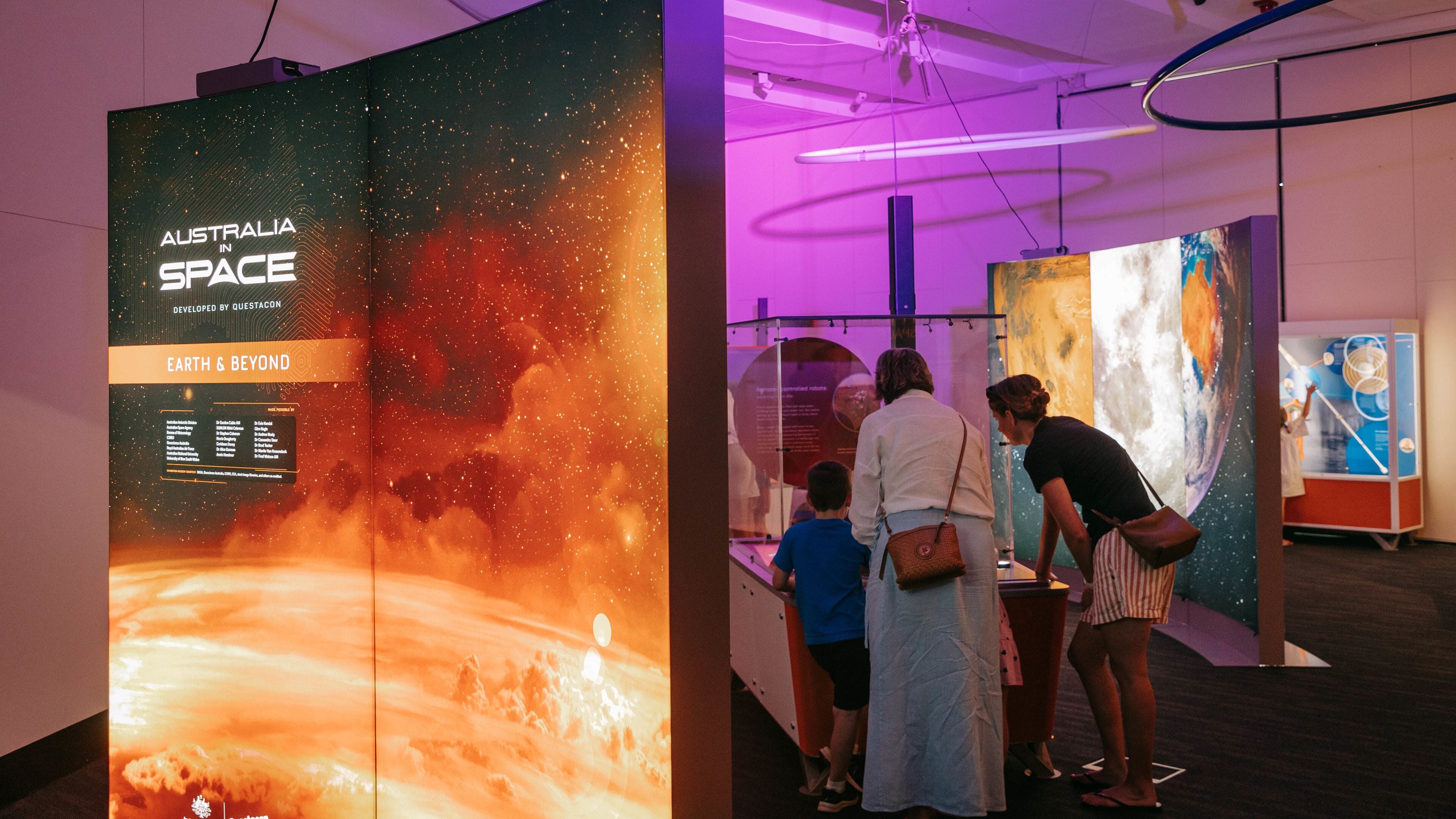 Cobb & Co Museum as well as a small group of people