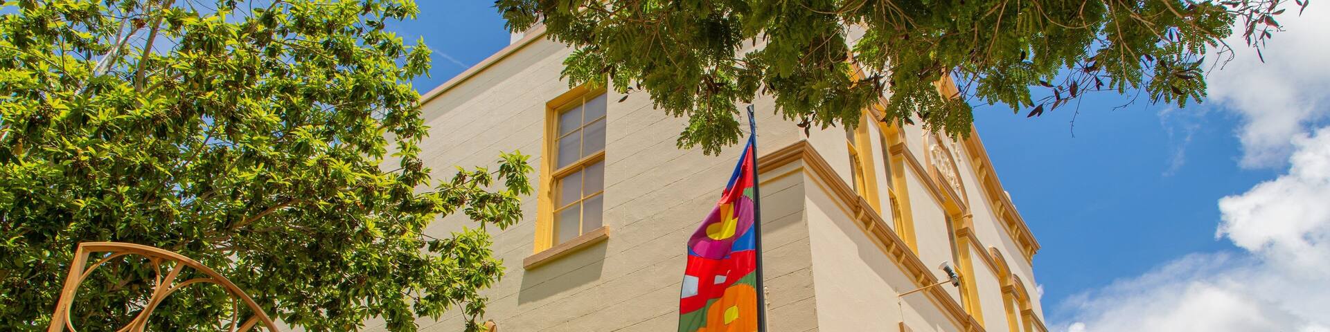 Maryborough Military & Colonial Museum featuring heritage architecture