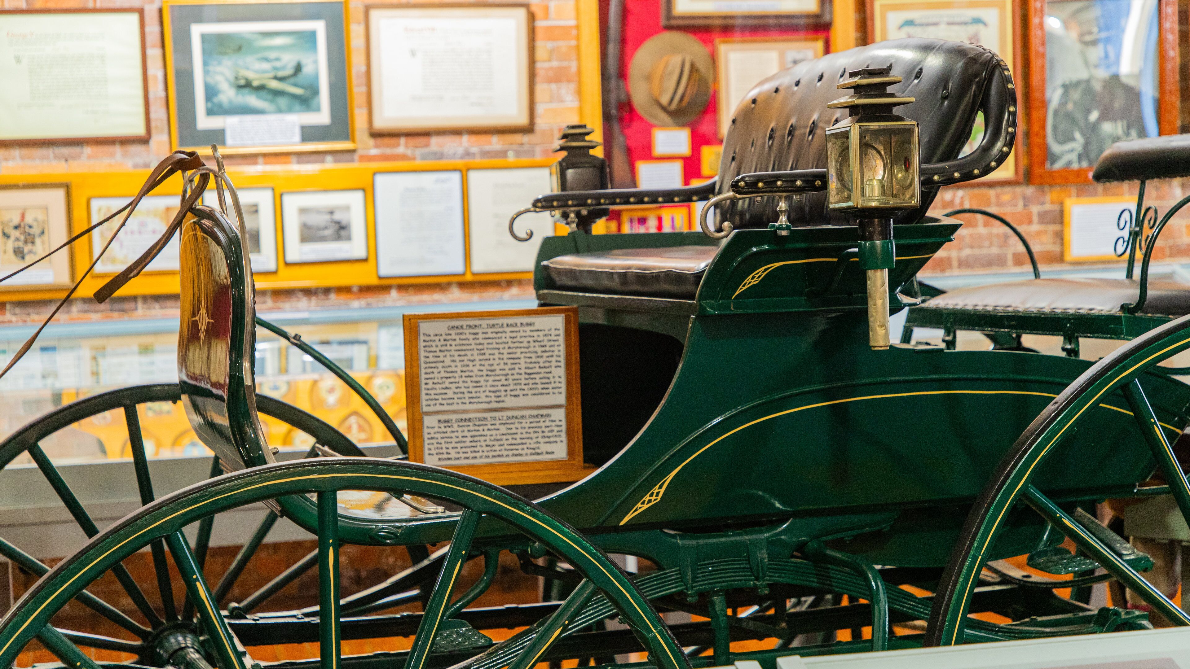 Maryborough Military & Colonial Museum featuring interior views and heritage elements