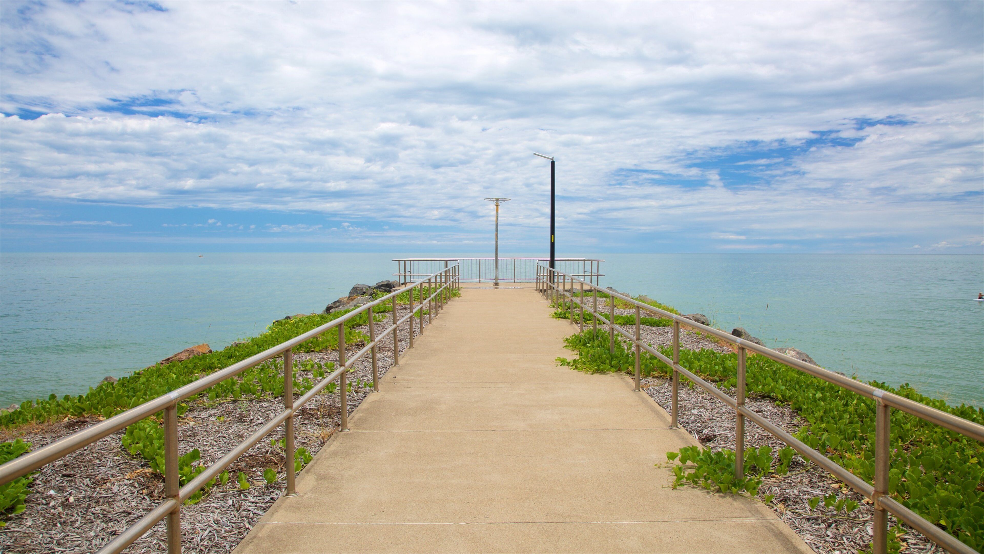 Esplanade featuring general coastal views