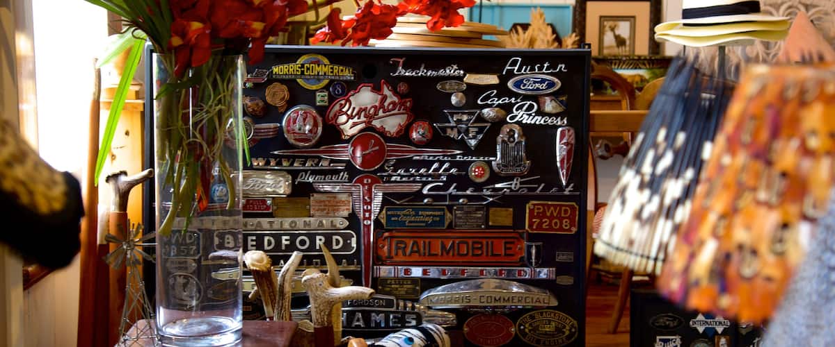 Havelock North mettant en vedette shopping