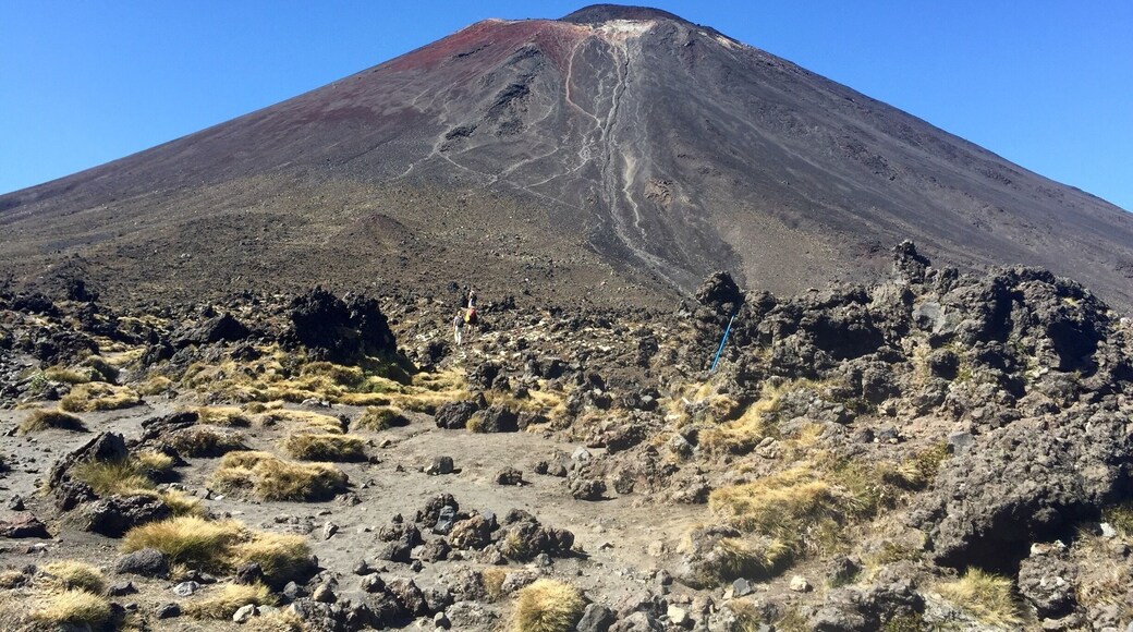 The Tongariro Alpine Crossing is known as one of the best day hikes in the world... And after doing it, it's easy to see why. Incredible doesn't even begin to describe it!
Here is Mt. Doom!!