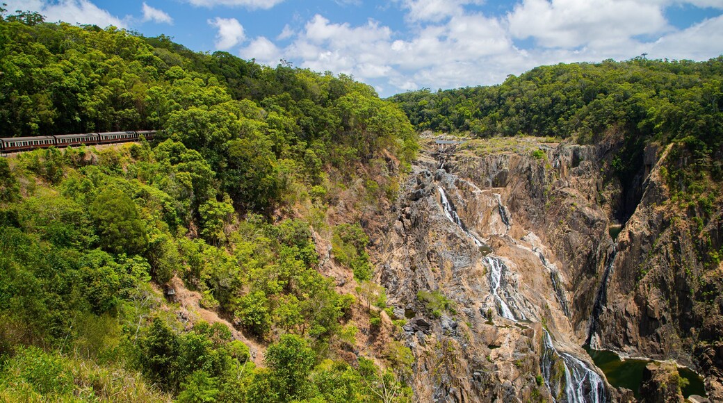 Barron Falls Lookout showing a waterfall