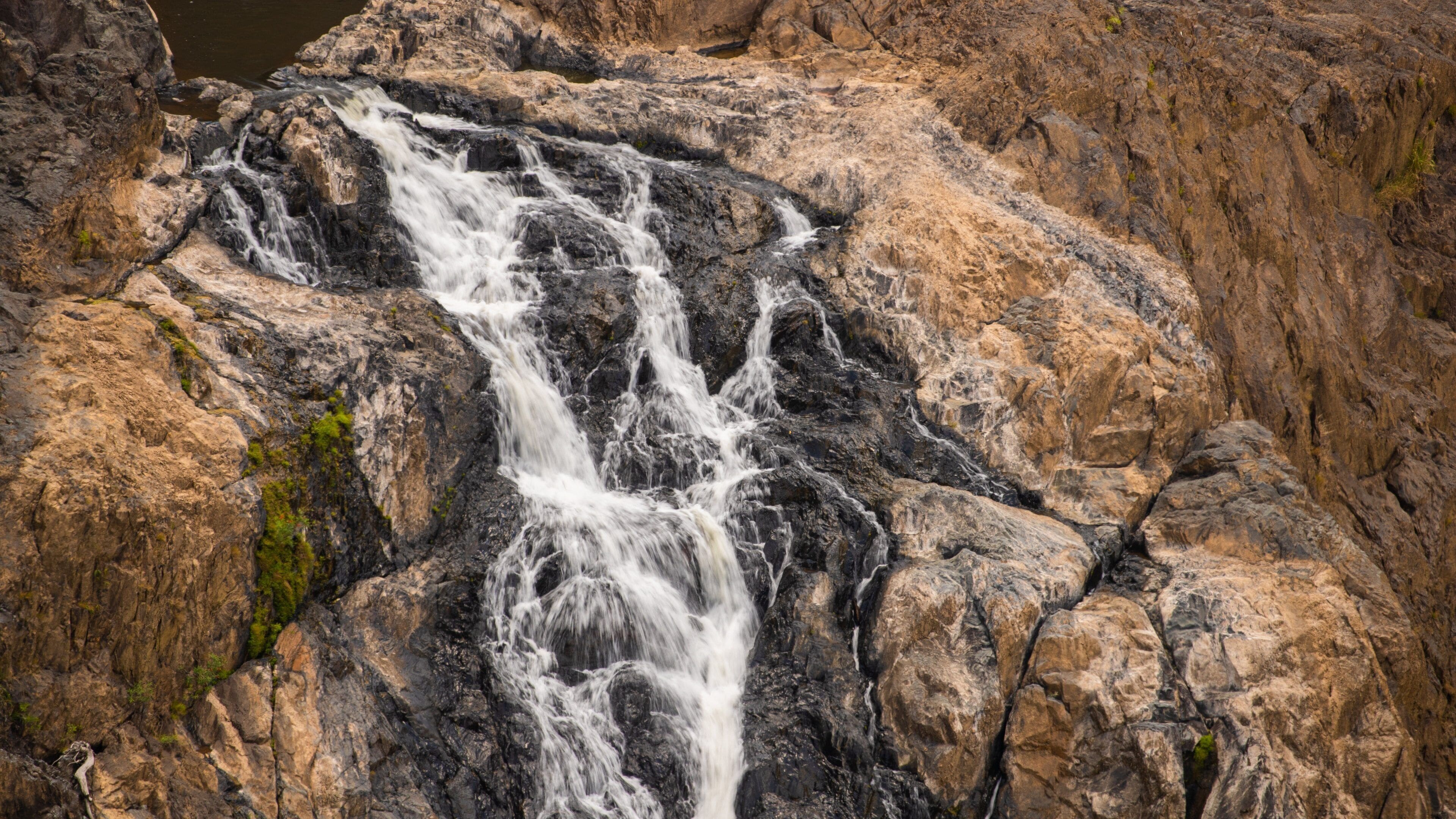 Barron Falls Lookout featuring a river or creek