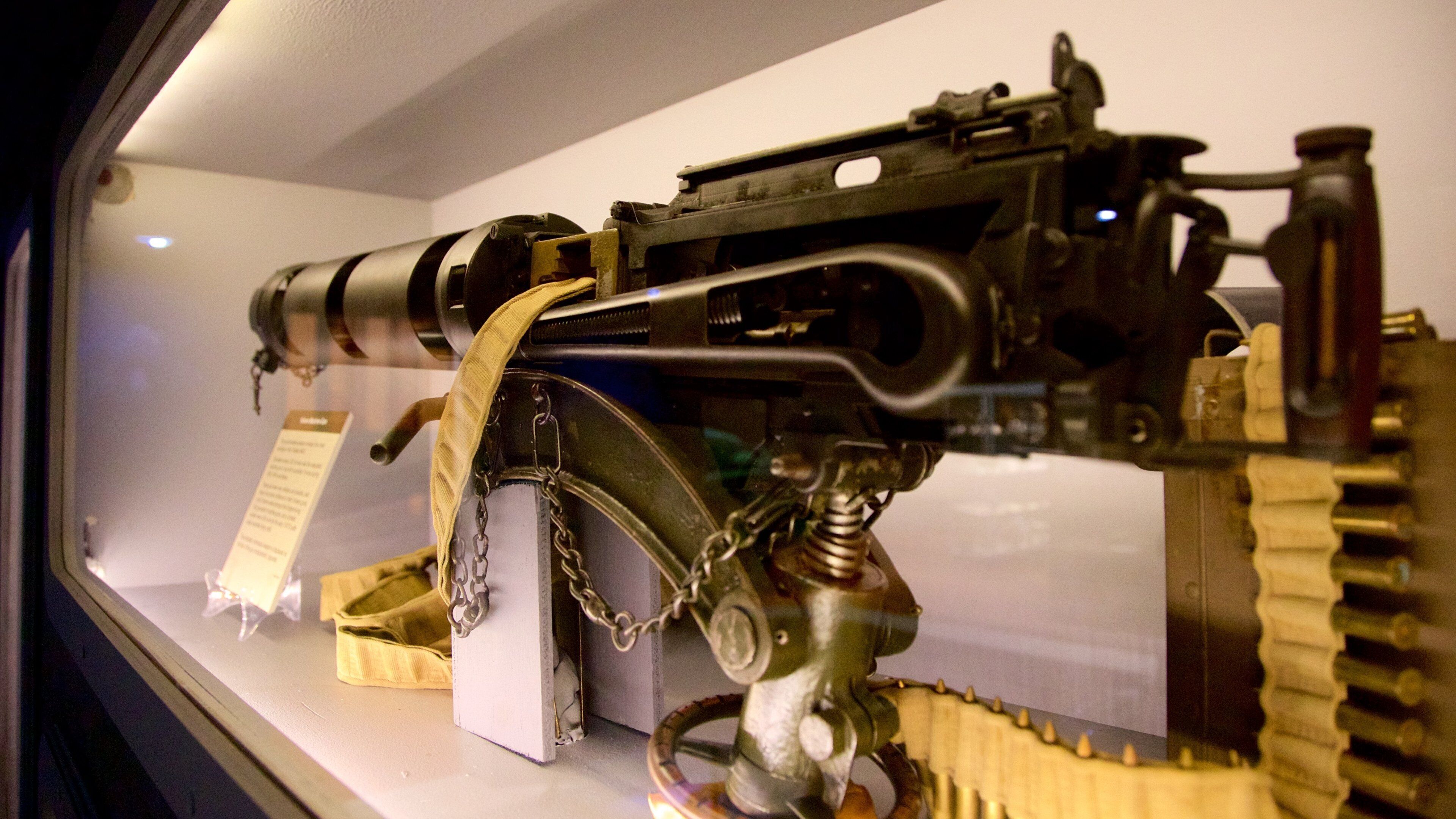 Army Museum North Queensland featuring military items, interior views and heritage elements