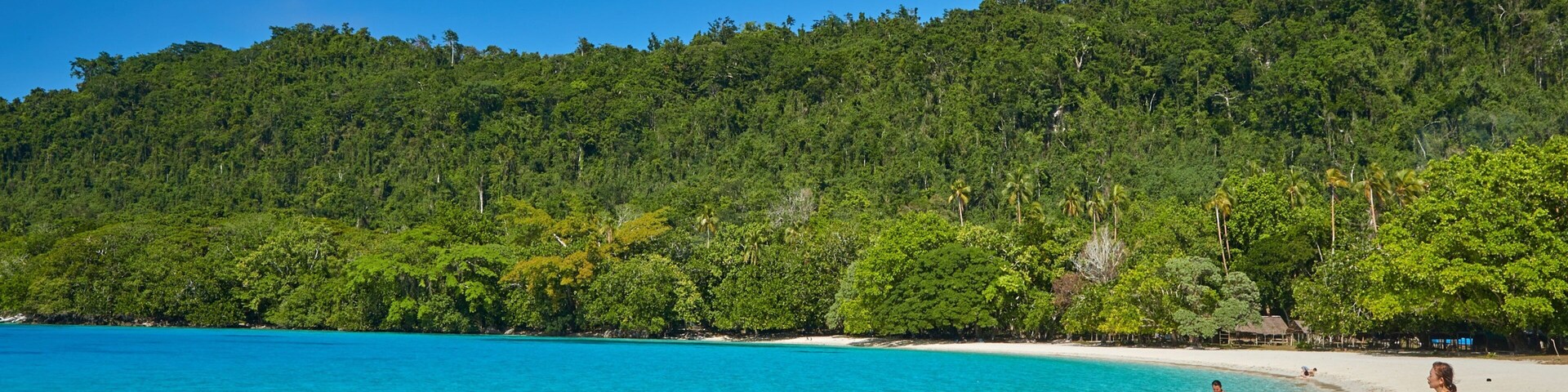 Espiritu Santo que inclui uma praia de areia e paisagens litorâneas