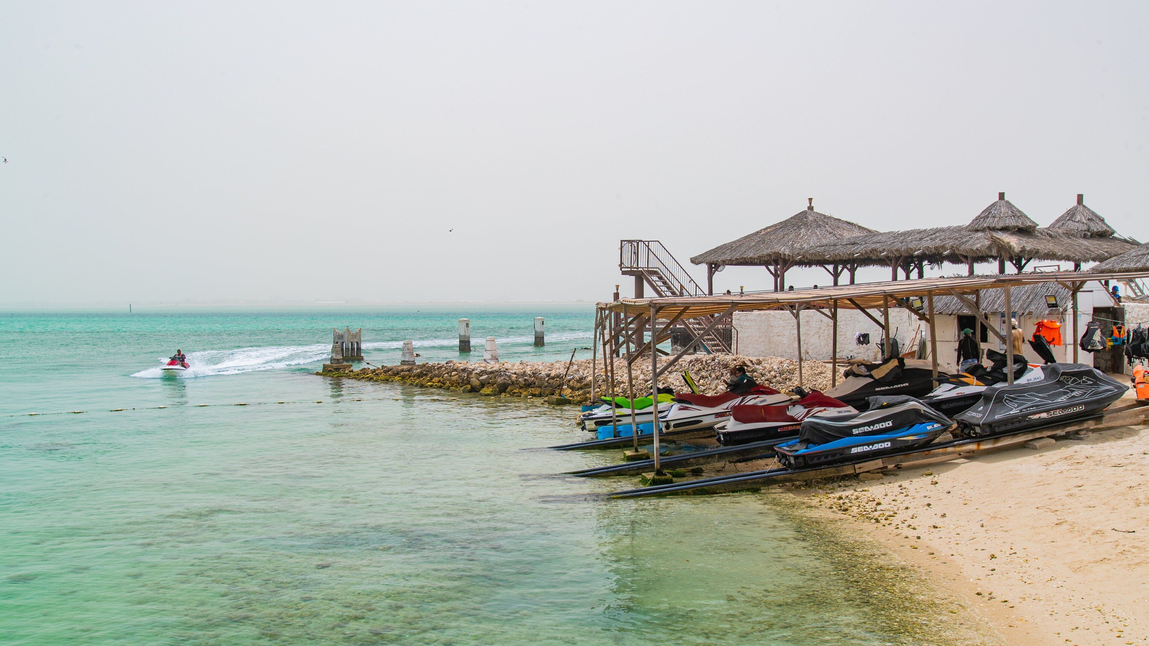 Al Dar Island featuring tropical scenes and general coastal views