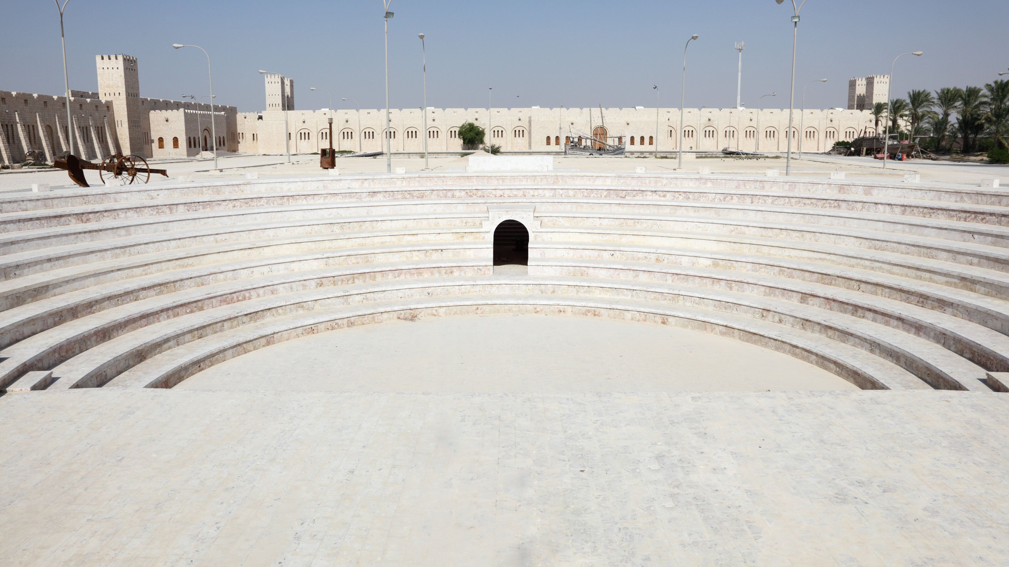 Sheikh Faisal Bin Qassim Al Thani Museum which includes theater scenes and heritage elements