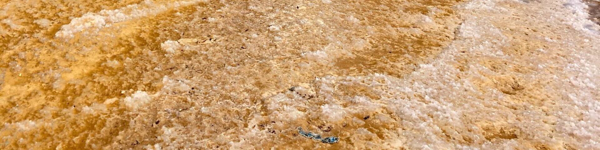 Salty shores. Flip flops essential! #lifeatexpedia #israel #deadsea #your2016!
#beachbound