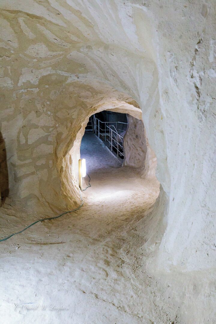 In the tunnels below the fortress at Herodion.

Yet a mother fascinating site in Israel.  There is history all around.