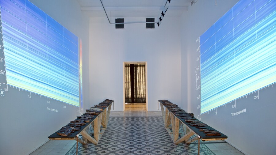 Darat al Funun mostrando vistas de interior