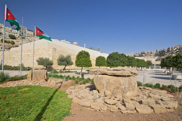 Jordan Museum which includes heritage architecture and a park