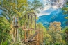 Xilitla Jungle and amazing hidden castle at Huasteca Potosina in San Luis Potosi, Mexico