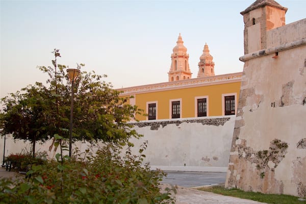 Old City Wall featuring a sunset and heritage elements