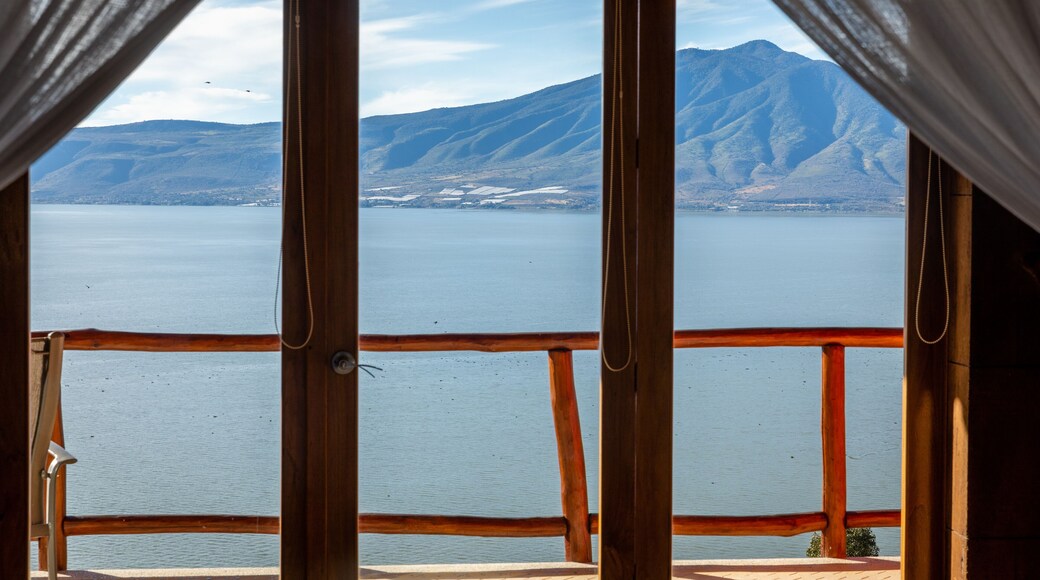 Views of Chapala Lake and Cerro de Garcia taken from Monte Coxala hotel (San Juan Cósala) in Jalisco State 8