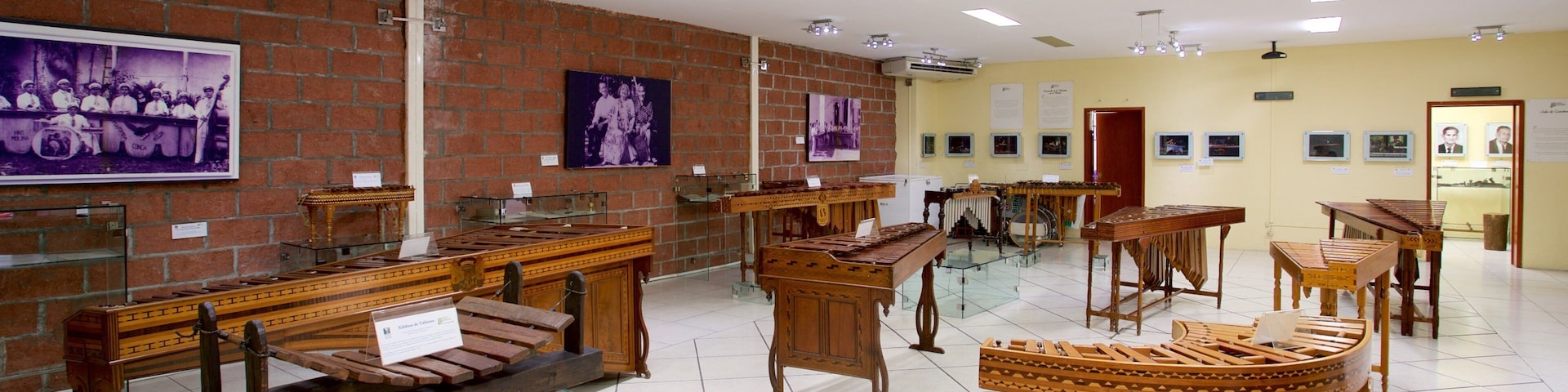 Museo de la Marimba que inclui vistas internas