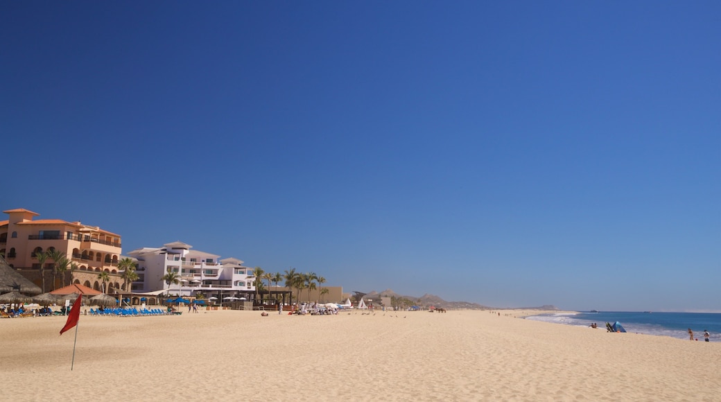 Playa Hotelera which includes a coastal town, general coastal views and a sandy beach