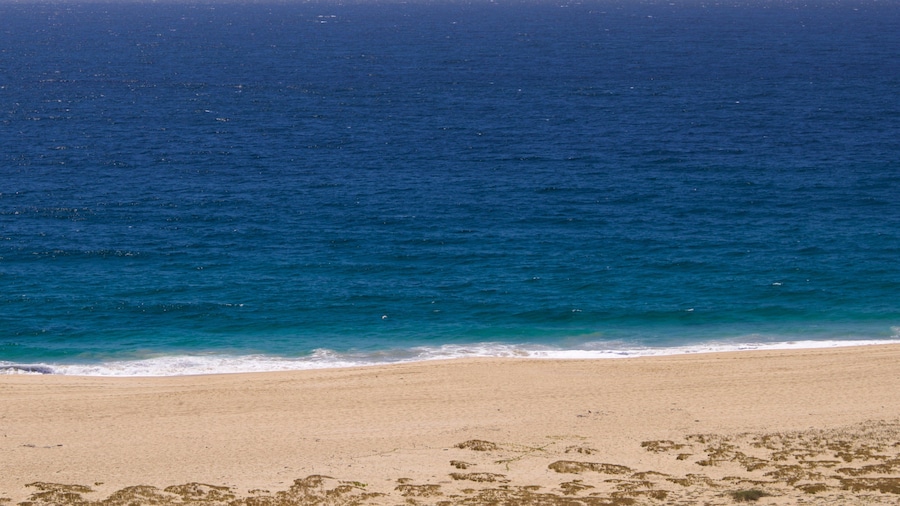 Playa La Cachora featuring landscape views, a beach and general coastal views