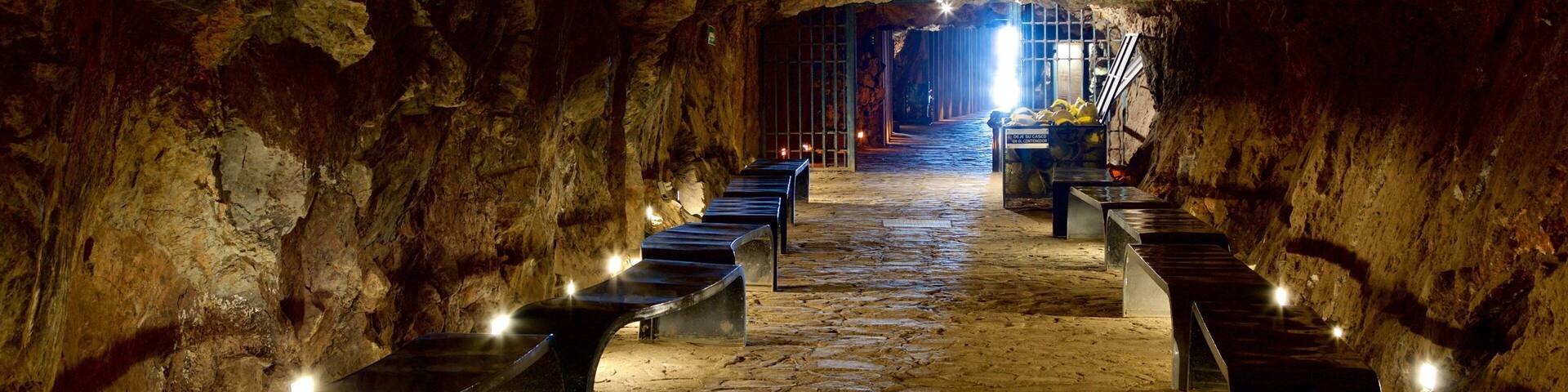 México mostrando cuevas