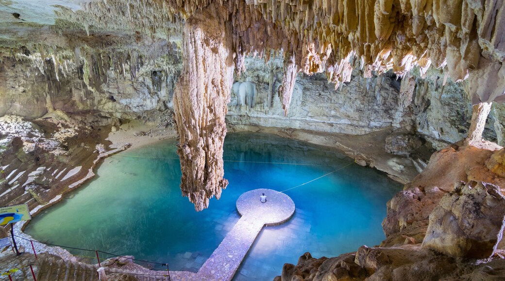 Beautiful view of Cenote Suytun in Valladolid city - Yucatán Peninsula - Mexico
