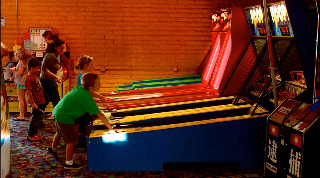 Boomers Fountain Valley which includes interior views as well as children