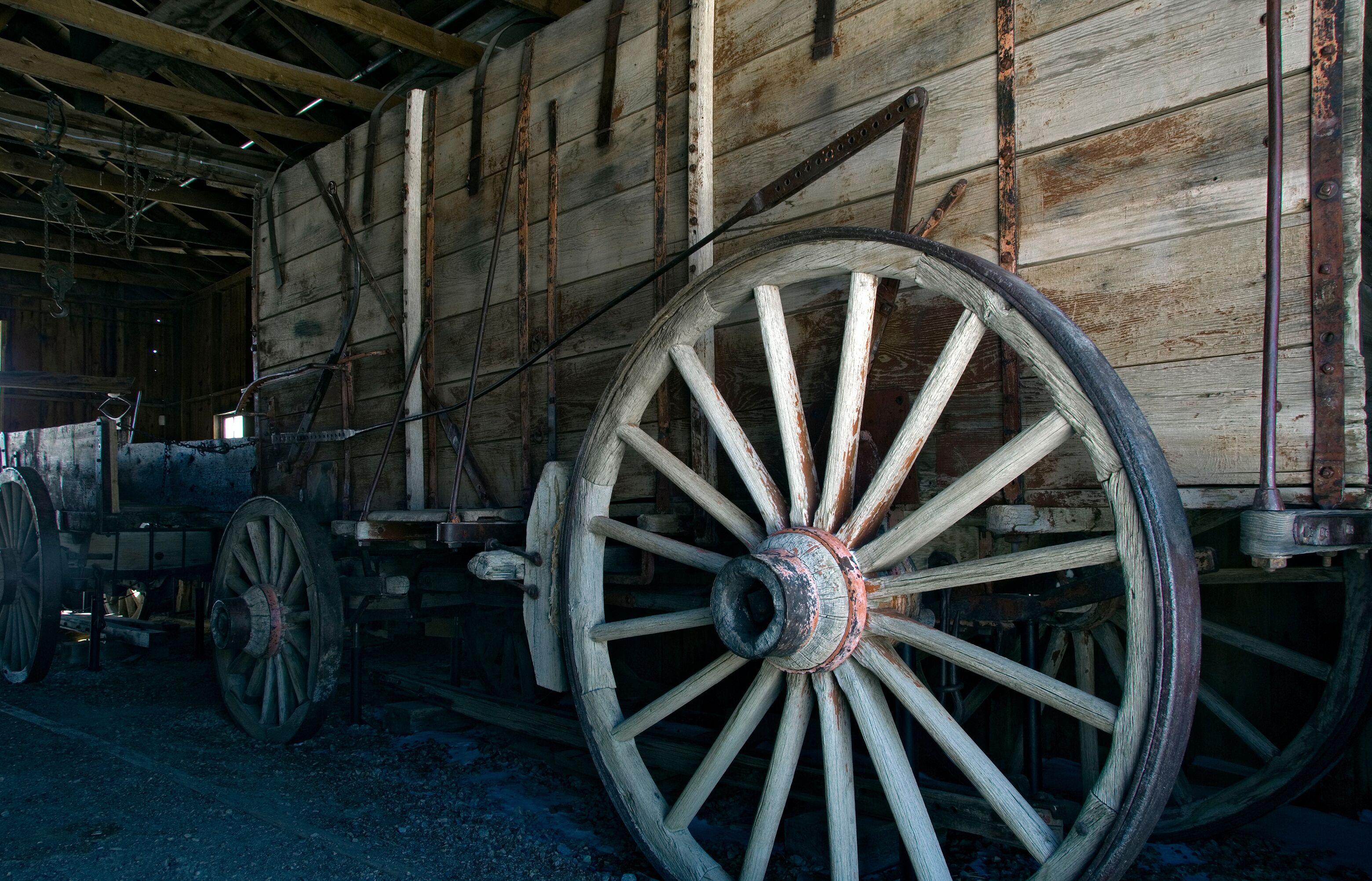 Wagon in Livery at Bodie Ghost Town State Park, CA