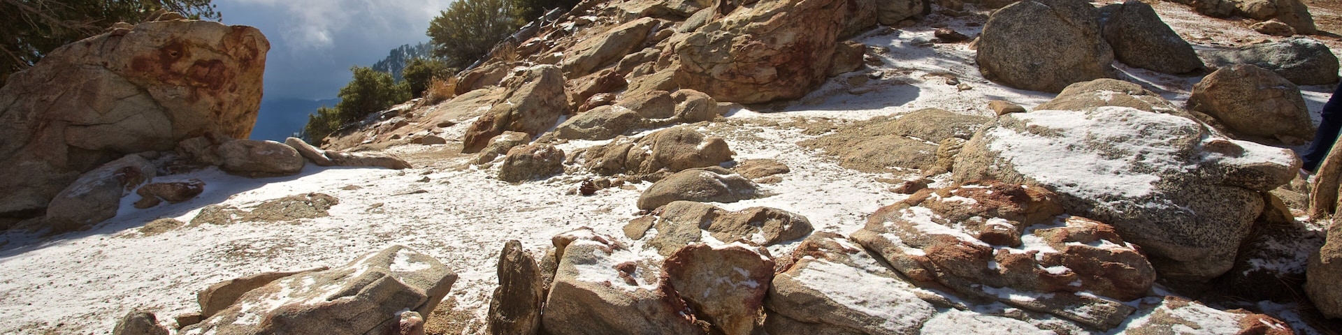 Mount San Jacinto State Park which includes mountains and tranquil scenes