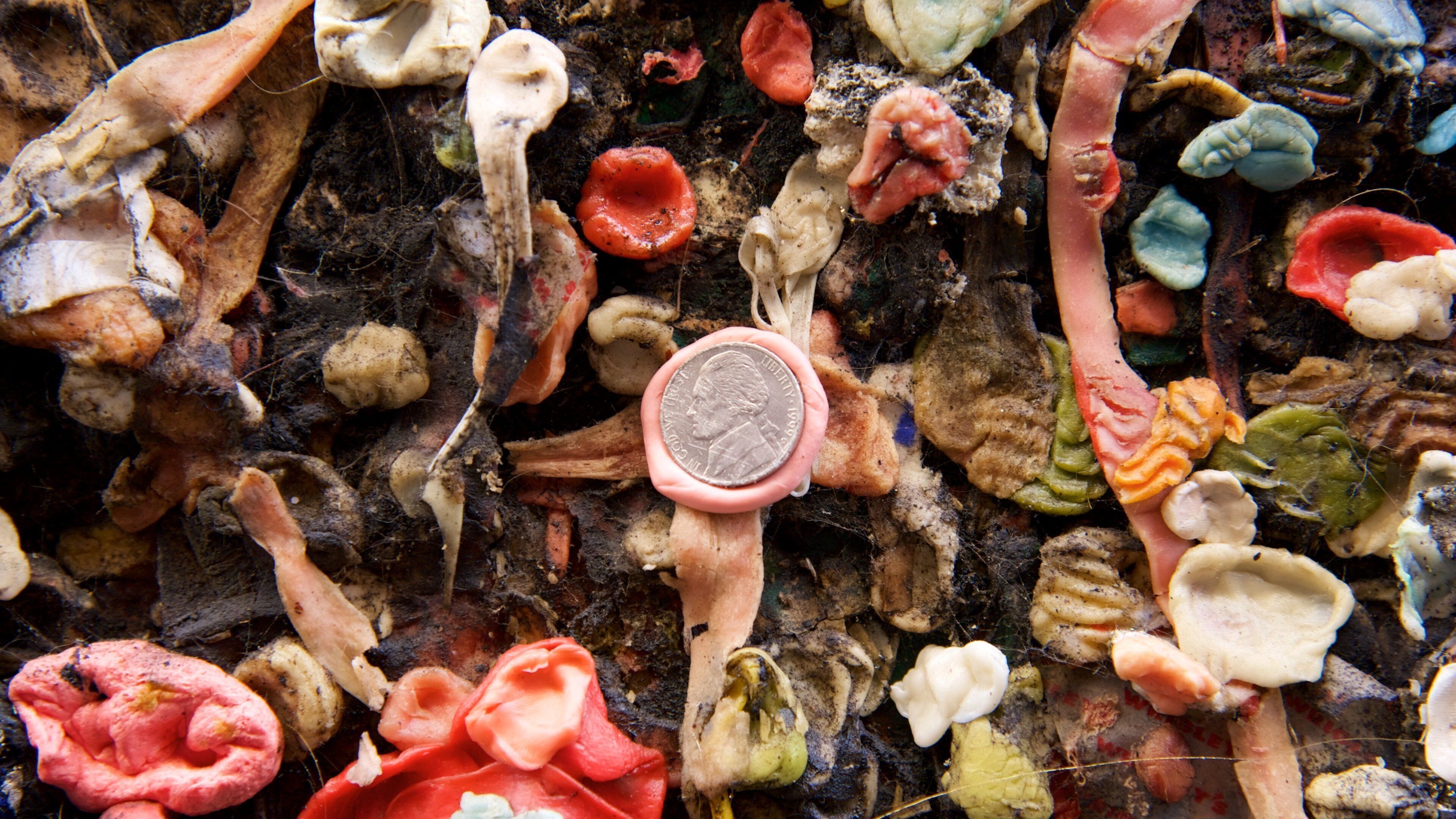Bubblegum Alley featuring outdoor art