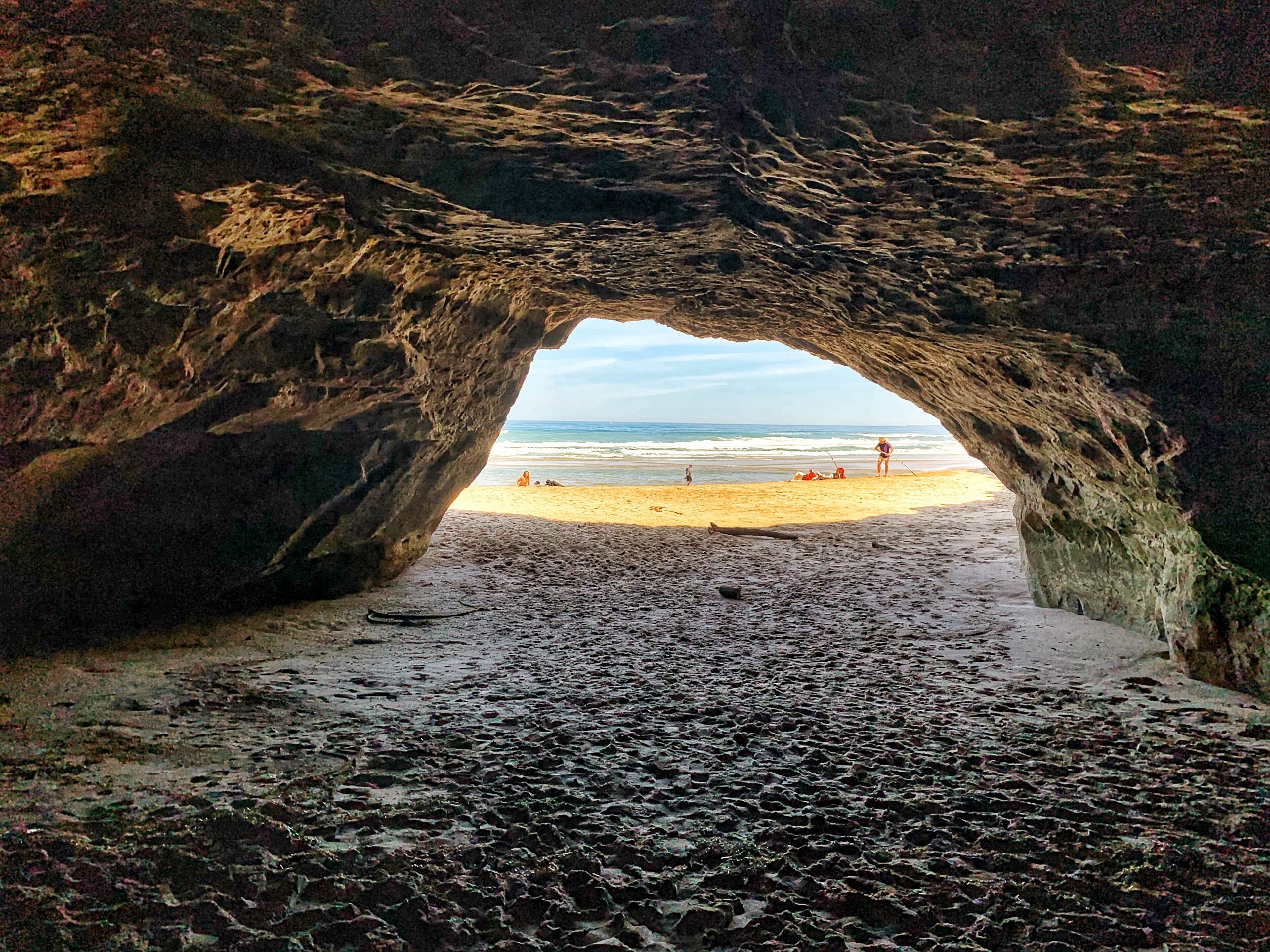 Located in half moon bay. Place is beautiful with caves, shallow tides for kids, picnic area and plenty of parking. #Nature Photo Contest