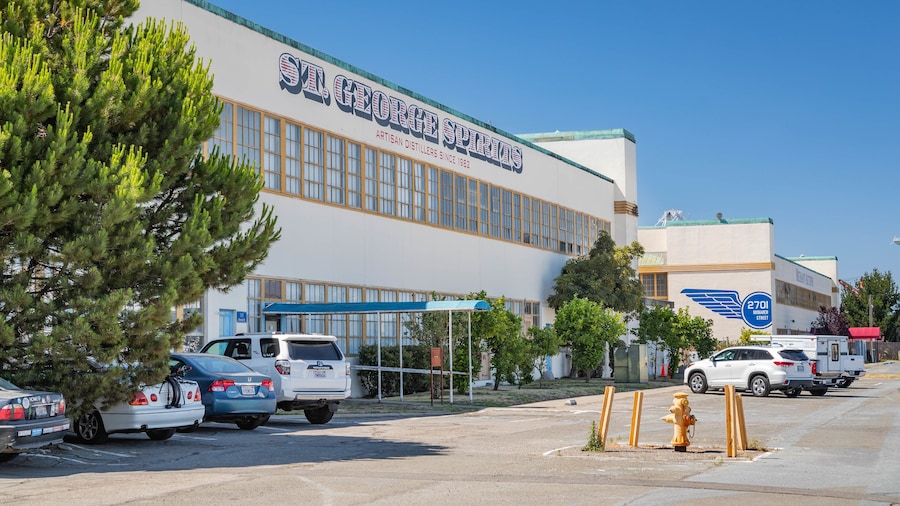 St. George Spirits showing signage