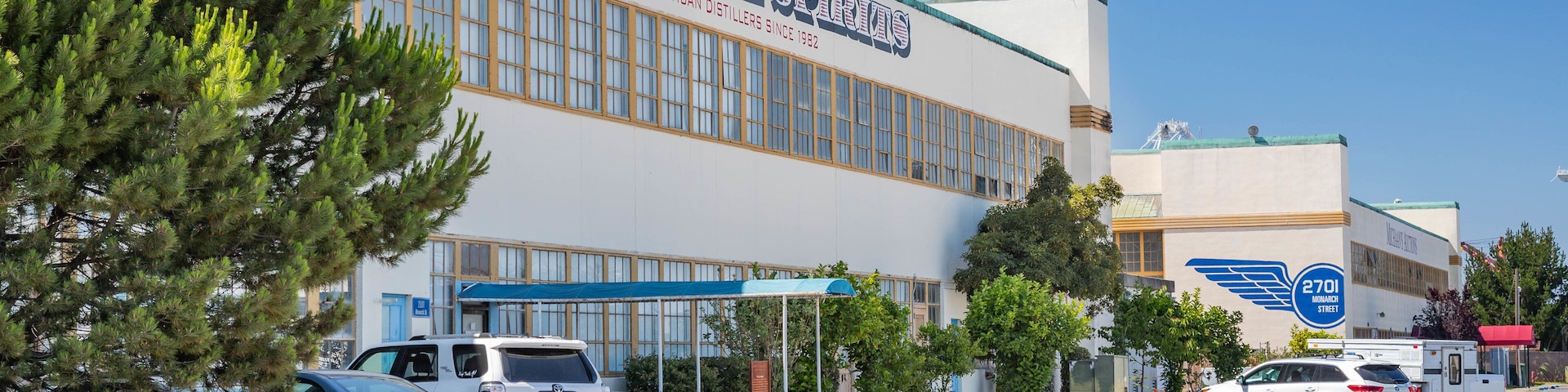 St. George Spirits showing signage