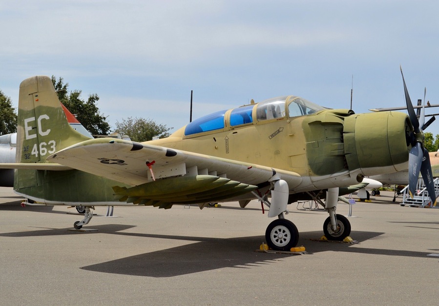 he Aerospace Museum of California is an aviation museum located in North Highlands, California on the grounds of the former McClellan Air Force Base. It features displays of authentic military and civilian aircraft as well as space vehicle replicas. It preserves the history and mission of this former base as well as those of neighboring bases like Beale (active) and Mather (closed) Air Force Bases. McClellan Air Force Base closed in 2001 and became McClellan Airfield, a civil aviation airport. he museum has over 40 aircraft in its collection from the fully restored, one-of-a-kind 1932 Curtiss Wright B-14B Speedwing to one of the last Grumman F-14D Tomcat retired from U.S. Navy service in 2006. In addition to aircraft, the collection includes many other historic artifacts relating to Sacramento's aerospace heritage. It also houses an extensive collection of historic aircraft engines. These include examples ranging from a World War I-era Gnome-Rhone rotary piston engine to the Pratt & Whitney nine-stage, axial-flow, bypass J-58 turbojet that propelled the SR-71 Blackbird supersonic spyplane. The museum features an art gallery containing more than 60 original works, many on loan from the Air Force Art Collection. The museum's restoration team is nearing completion of a Fairchild PT-19B World War II training aircraft. With new exhibits opening regularly, the Aerospace Museum is a wonderful place to explore the history of aviation