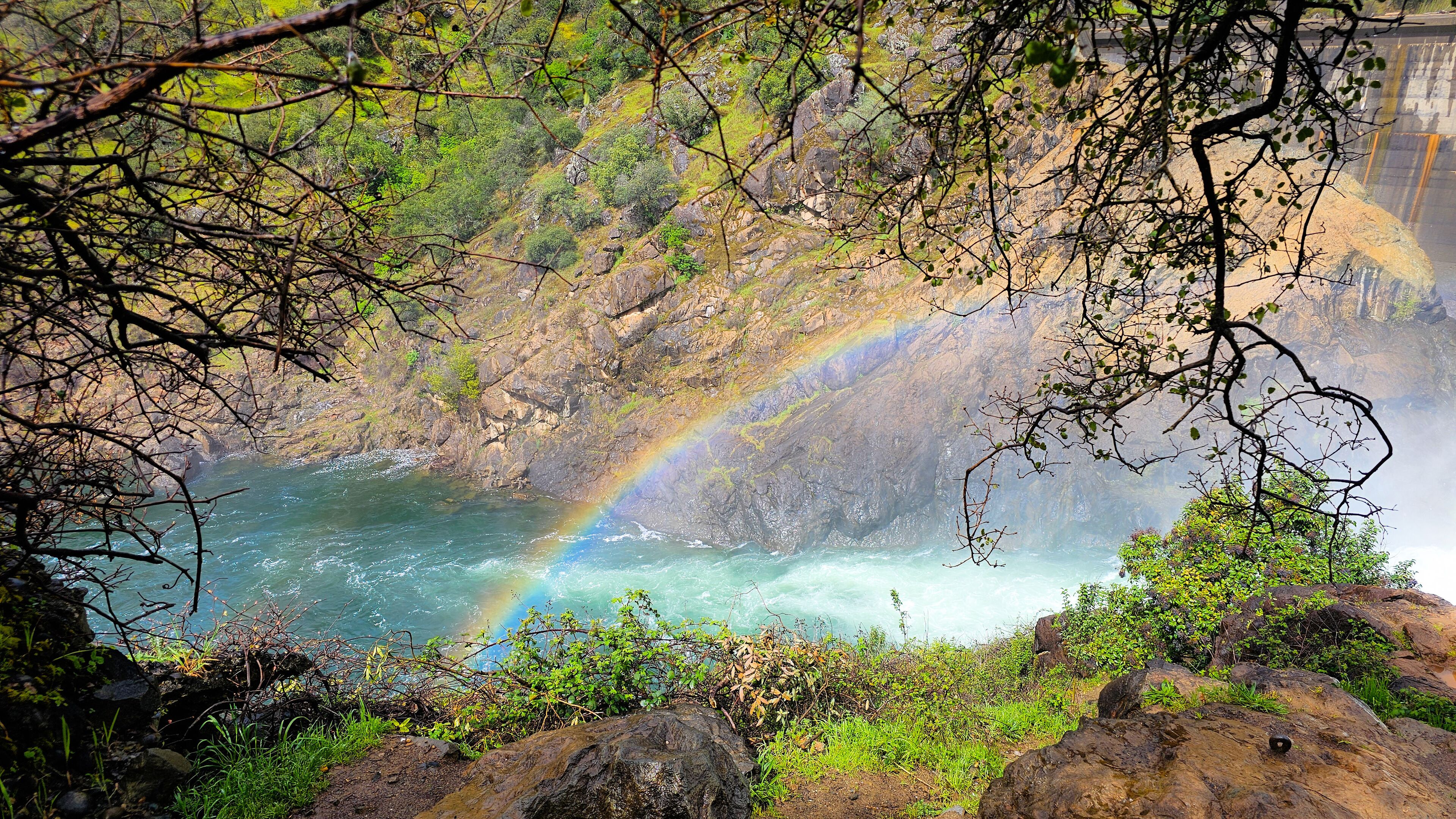 Lower Lake Clementine Dam. California.