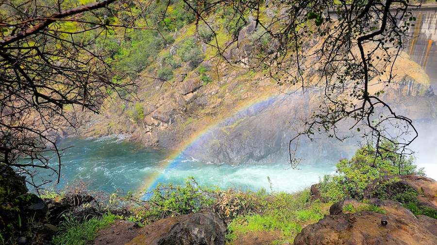 Lower Lake Clementine Dam. California.