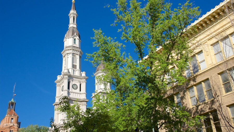Cathedral of the Blessed Sacrament mostrando elementos del patrimonio