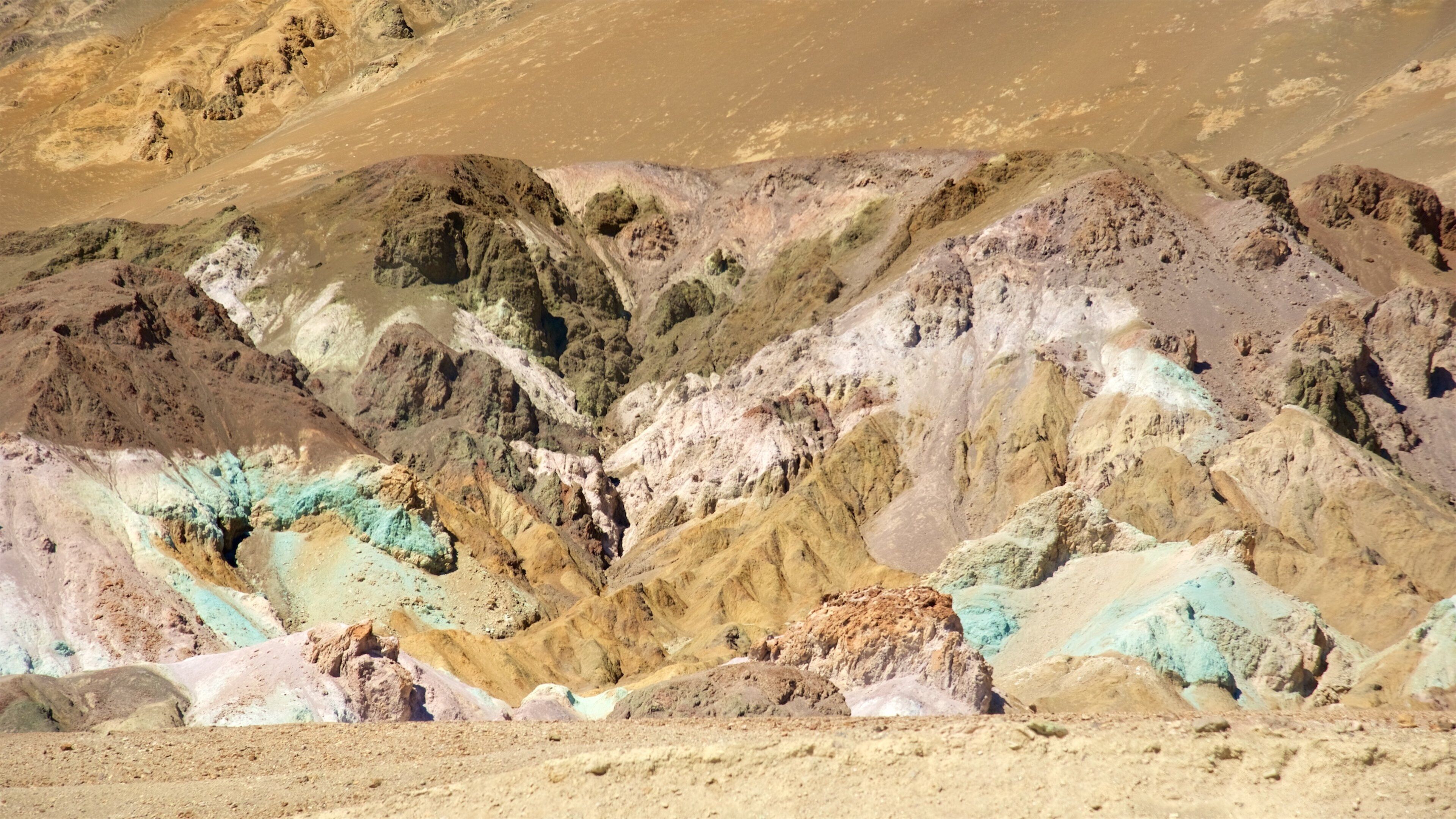 Death Valley fasiliteter samt rolig landskap