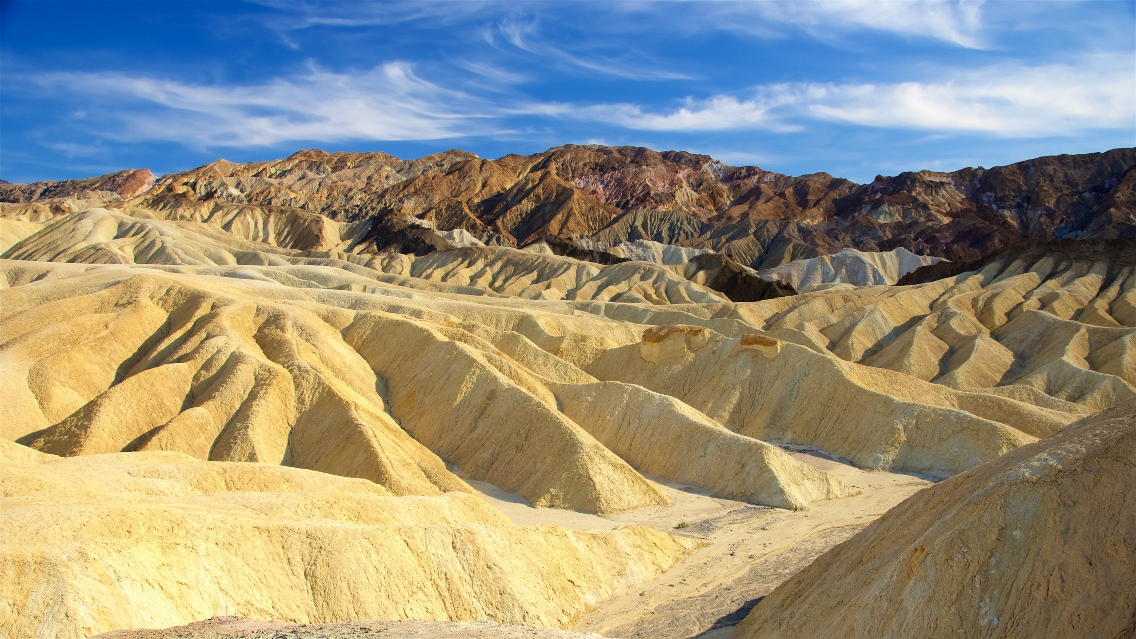 Death Valley which includes landscape views, mountains and tranquil scenes