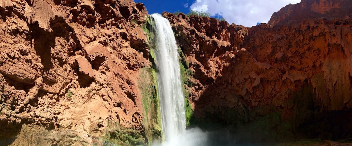 Mooney Falls is one of my all time favorite waterfalls. The trek to the bottom of the falls is not for everyone, but if you can make it down it is worth it. Continue a few more miles down stream to reach Beaver Falls. This section is one of my all time favorite hikes.