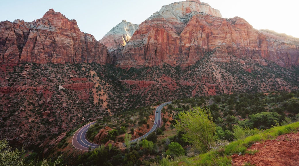 Zion National Park at sunrise