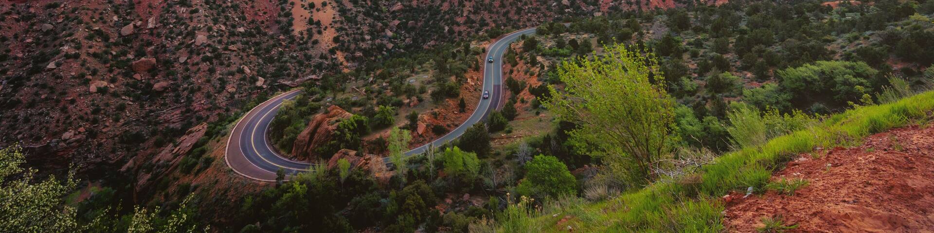 Zion National Park at sunrise